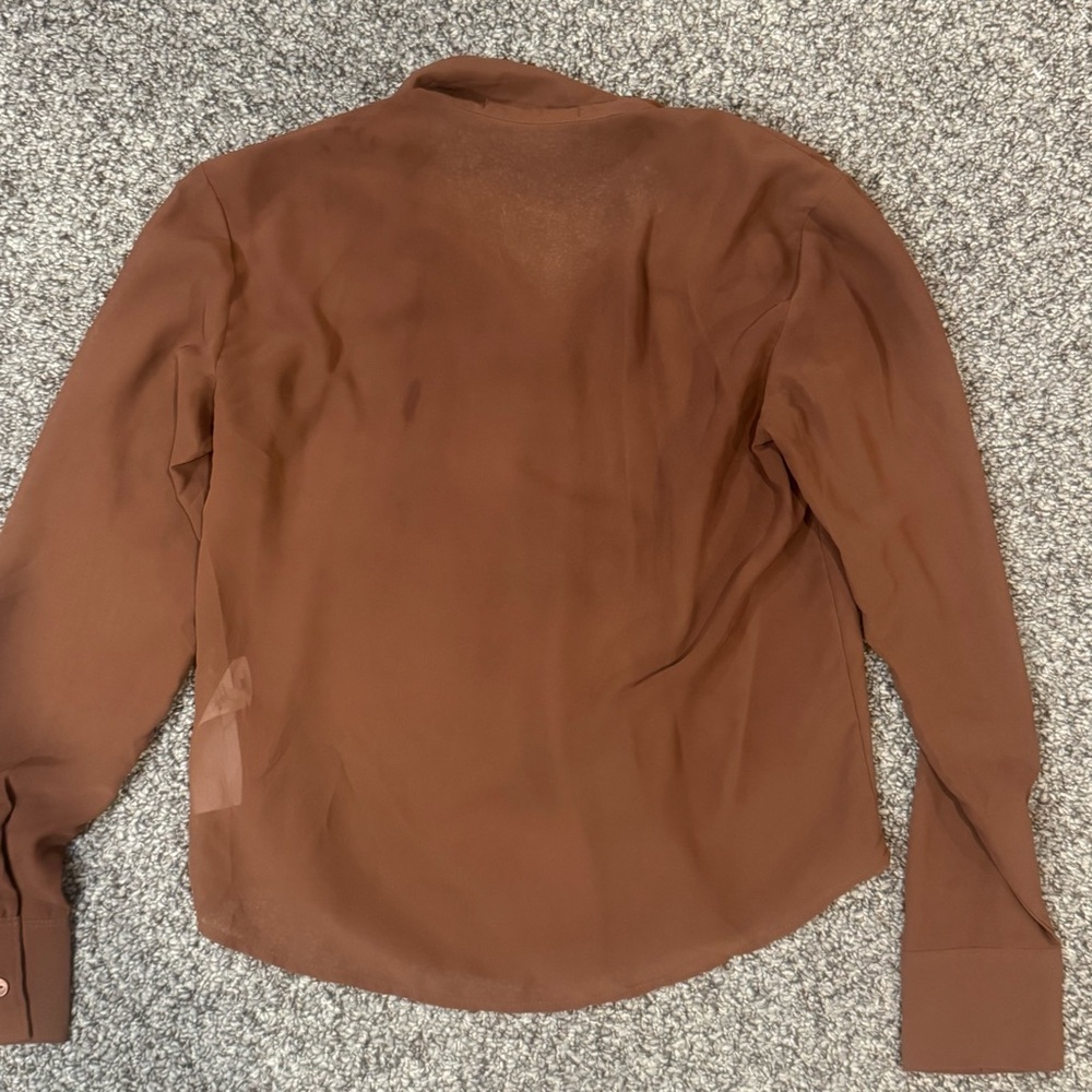 Abercrombie & Fitch Brown Crewneck Top - Picture 6 of 6